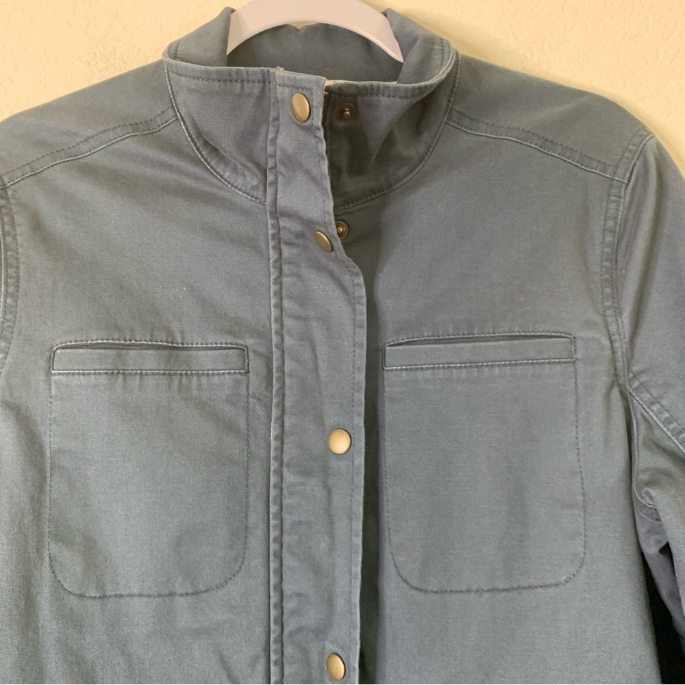 LL Bean Women's Blue BeanFlex Utility Jacket, Lined MP - Picture 5 of 10